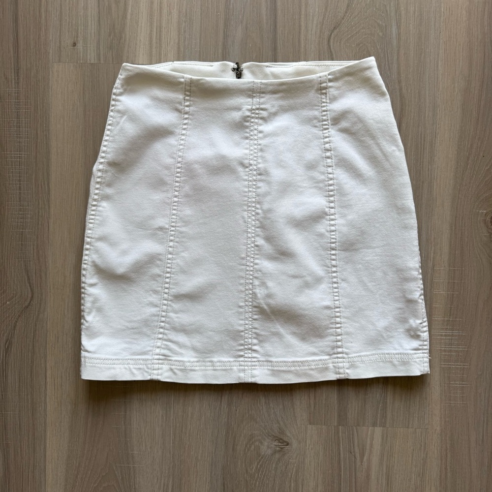 Free People Skirt Women’s 10 White Modern Femme